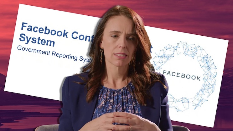 Jacinda Ardern brags she has direct access to Facebook censorship portal