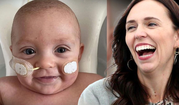 Jacinda Ardern's secret police snatch unvaxxed baby during midnight raid