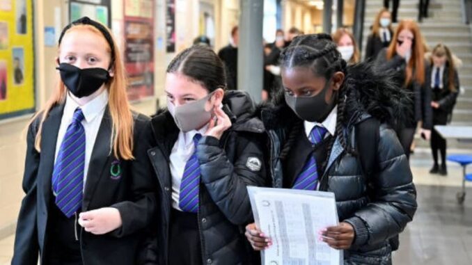 face masks in schools