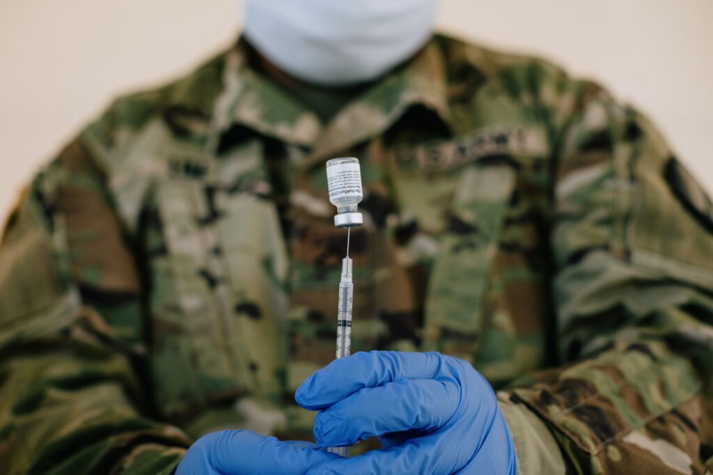 US troops vaccine mandate