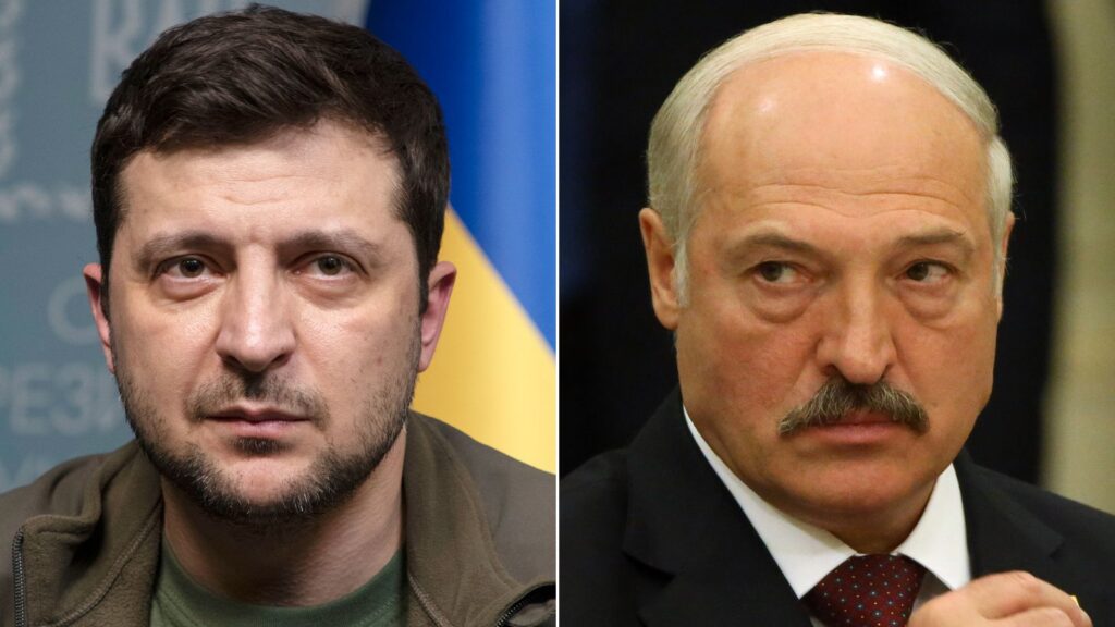 Ukraine zelensky-lukashenko-Belarus