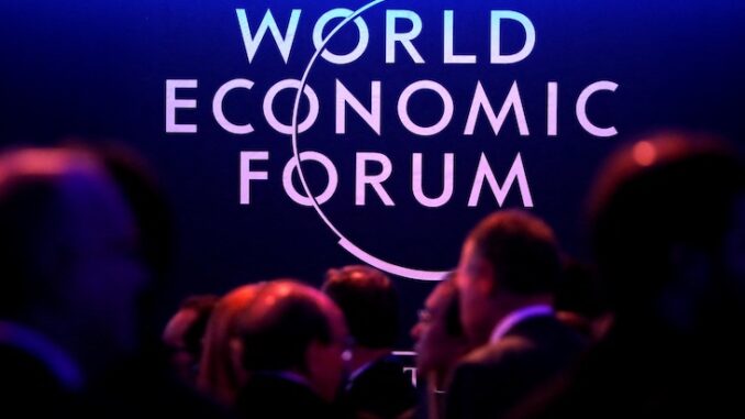 WEF admits its agenda is to create a 'New World Order'