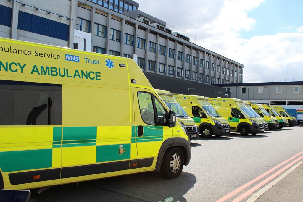 ambulance excess deaths UK
