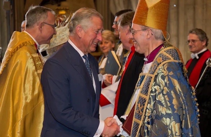 King Charles orders the abolishment of the Church of England