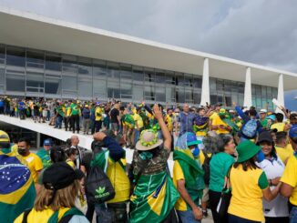 Brazil pro bolsonaro protesters