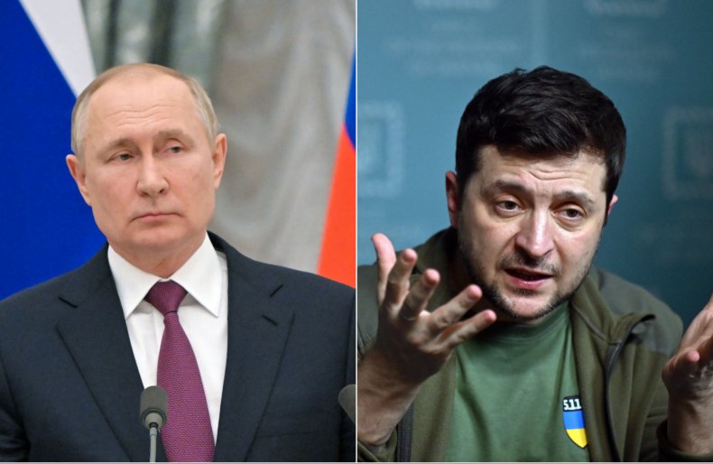 Putin Zelensky