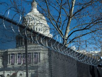fence around capitol