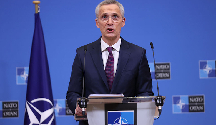 NATO chief admits war started in 2014