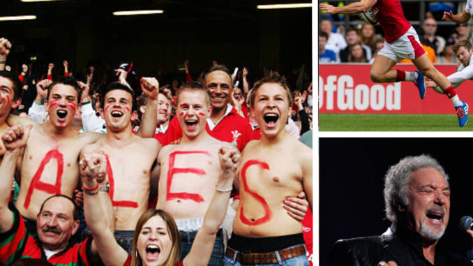 Tom Jones Welsh Rugby fans