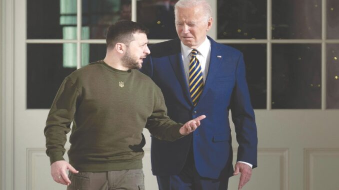 Zelensky Biden