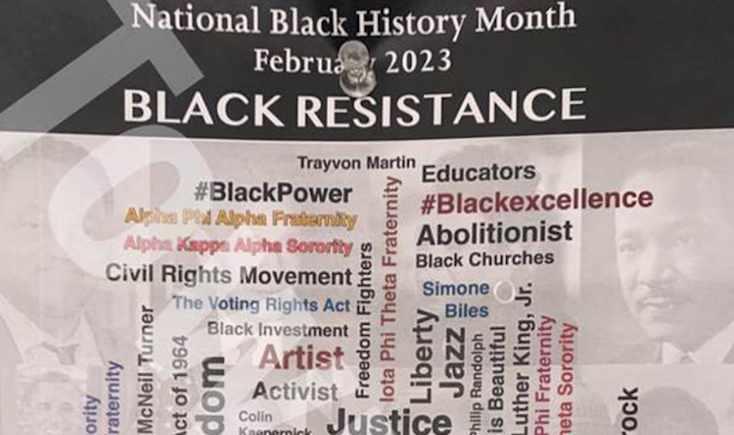 Biden regime hands out black resistance flyers to border patrol agents