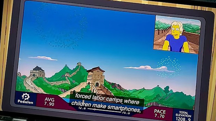 Simpsons episode that exposes Chinese forced labor camps banned