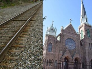 trian tracks Church