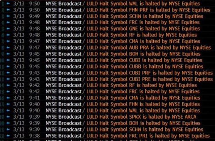 Chaos erupted on Monday as trading was abruptly halted at over 30 banks across the United States, leaving investors reeling and the markets in disarray. Charles Schwab, one of the largest brokerages in the country, was among the banks affected, with trading brought to a sudden standstill.