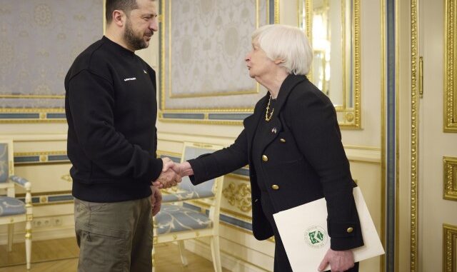 Janet-Yellen-and-Volodymyr-Zelensky