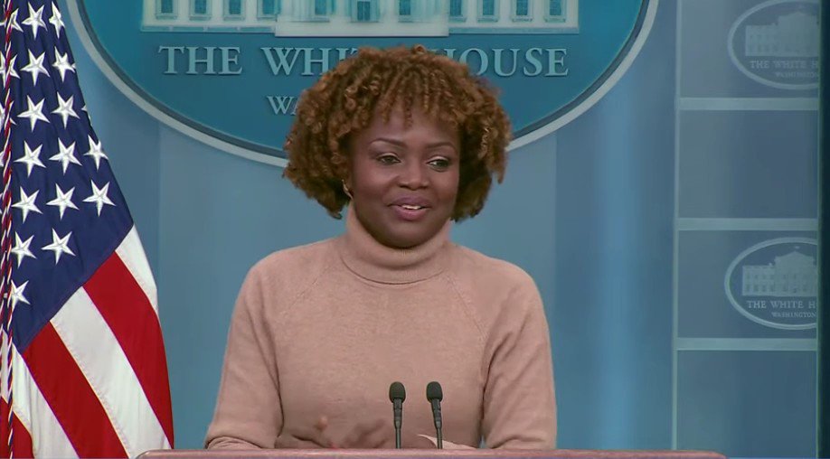 WH press Secretary Karine Jean-Pierre