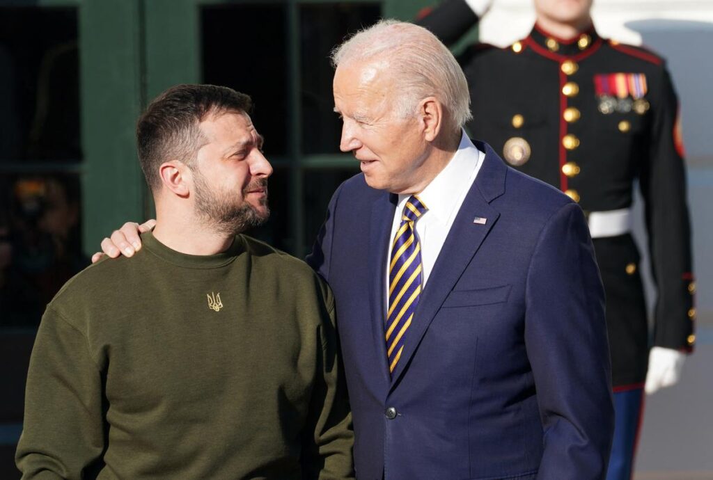 Zelensky Biden