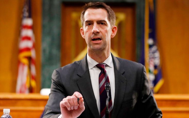Sen. Tom Cotton says Biden is working for the Chinese government