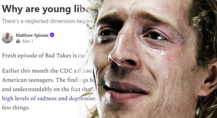 Study finds young liberals are more depressed than young conservatives