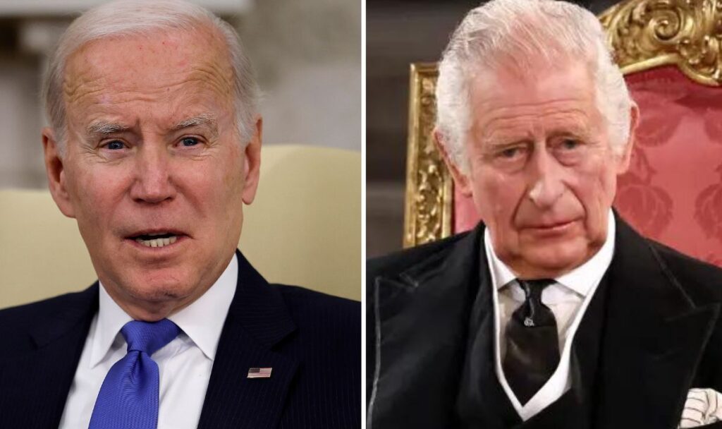 Joe Biden King Charles
