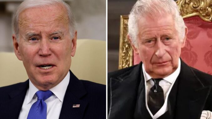 Joe Biden King Charles