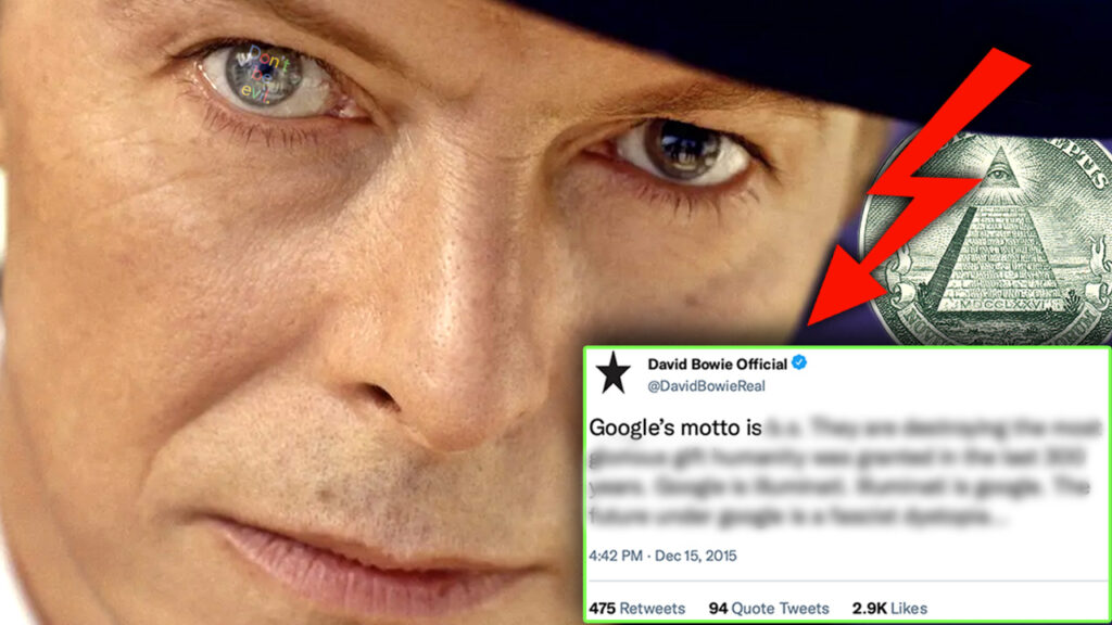 David Bowie was a regular contributor on bowie.com, the forum at his official website, and his final message, written just weeks before he died in 2016, contained a prophetic warning about the future of humanity.
