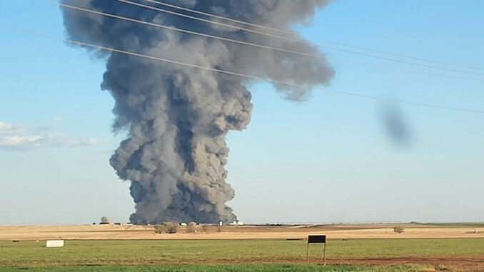 TEXAS DAIRY FARM FIRE