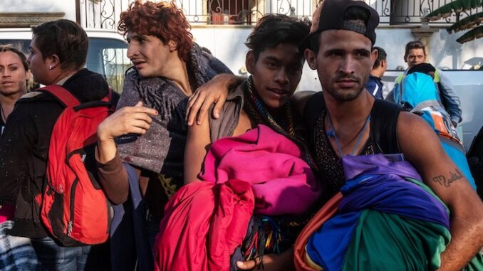 Democrats to begin issuing automatic green cards to any illegal migrant who claims to be gay at the southern border