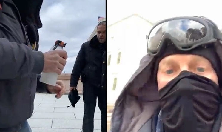 Undercover video shows police officers dressed as rioters on J6