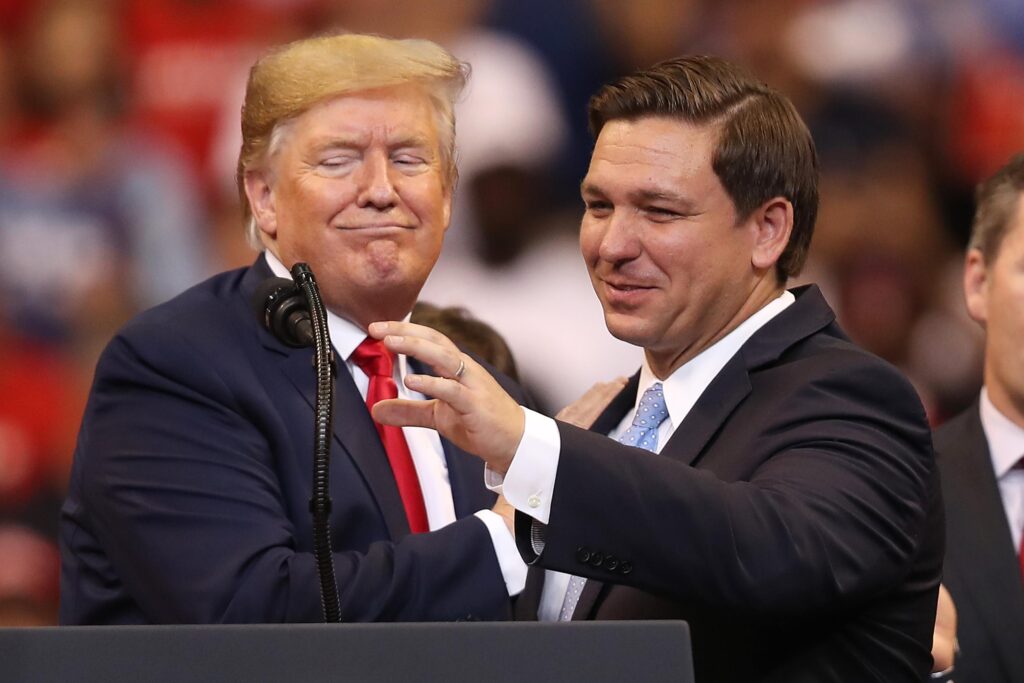 Trump DeSantis