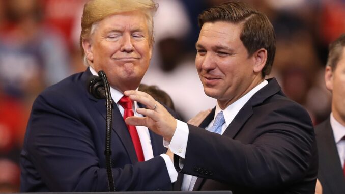 Trump DeSantis