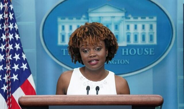 Karine Jean-Pierre WH press sec