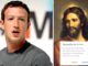 Facebook begins banning all Christian content on the platform and calls Jesus 'fake news'