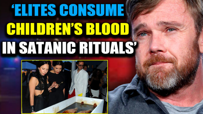 Hollywood actor Ricky Schroder is the latest celebrity to break down and blow the whistle on pedophilia and occult rituals in the entertainment industry, revealing sickening details about the disturbing occult rituals he witnessed as a child star in the industry.
