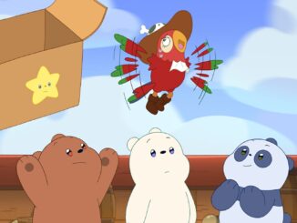 Kids cartoon with non binary characters