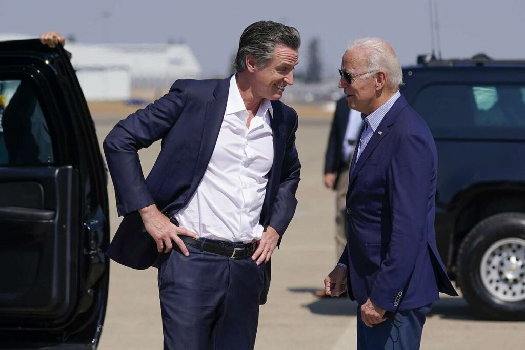 Newsom and Biden