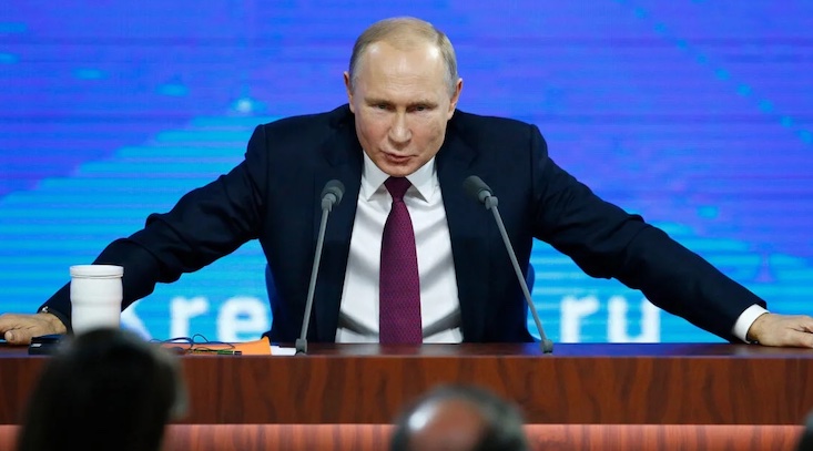 President Vladimir Putin blasts the Deep State for attempting a coup in Russia