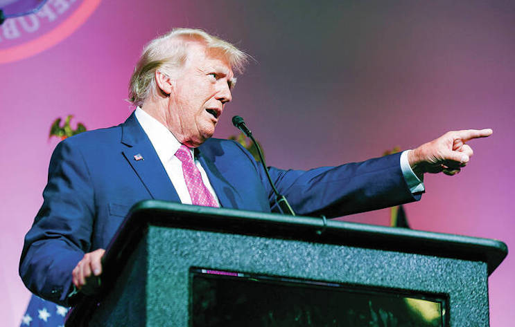 Trump vows to stop world war 3 when he is reelected president.