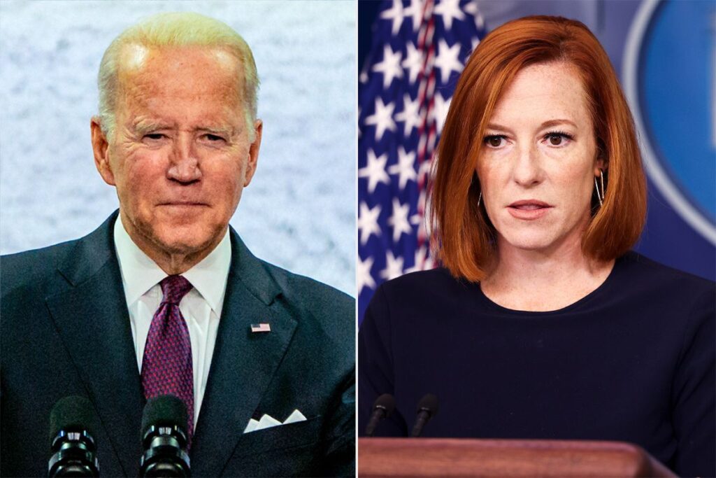 biden and Psaki