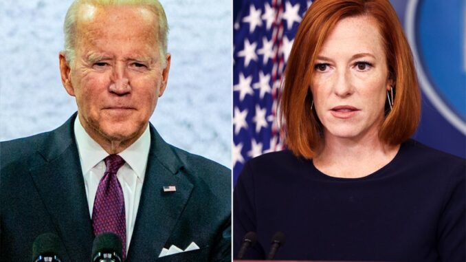 biden and Psaki