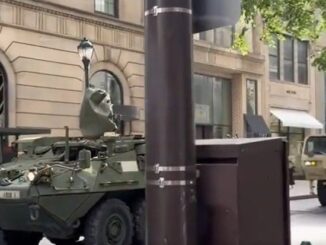 Massive military movements being reported across the U.S.