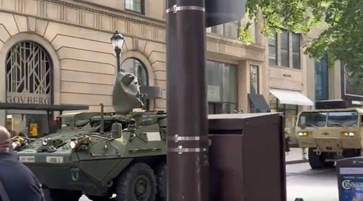 Massive military movements being reported across the U.S.