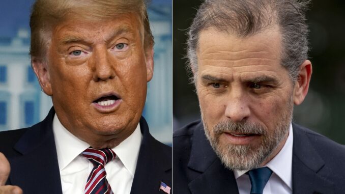 Trump and hunter biden