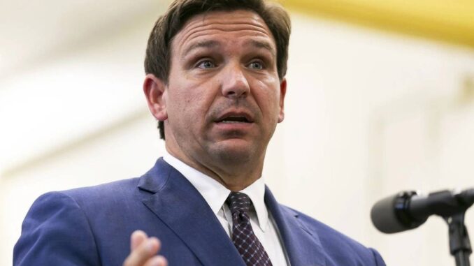 Florida gov DeSantis