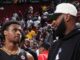 LeBron James and son Bronny