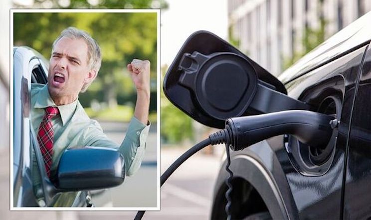 Charging electric cars now officially costs more than filling it up with gas