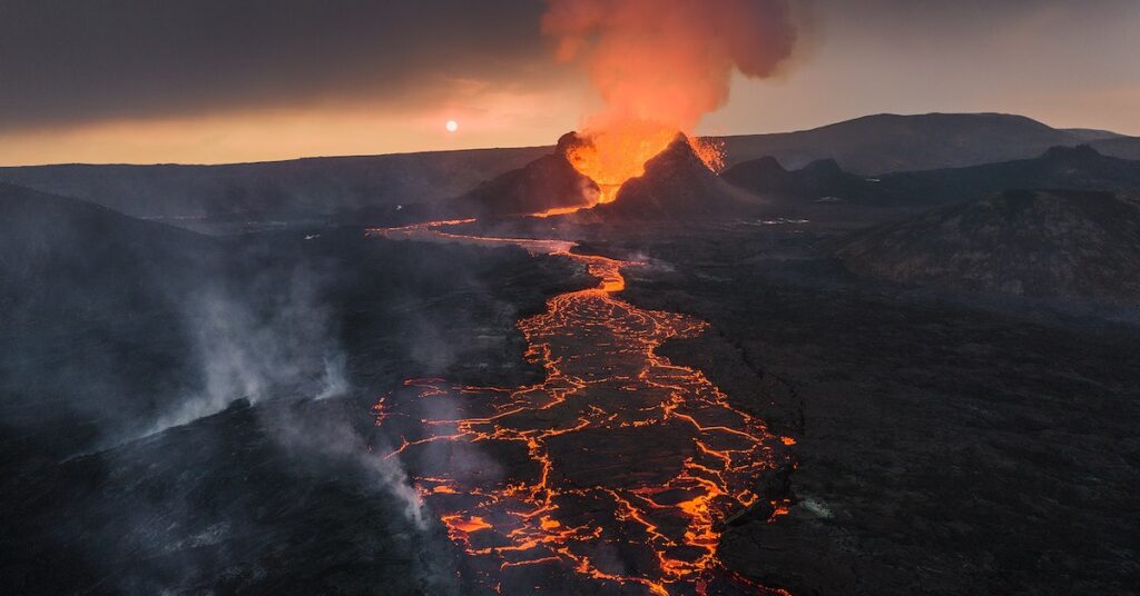 Iceland volcano