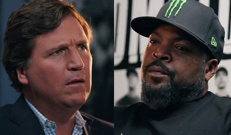 Ice Cube tells Tucker that mainstream media see black people as their slaves