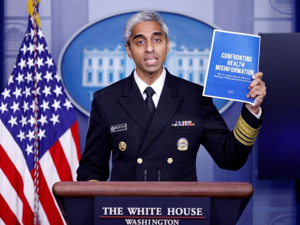 surgeon general white house