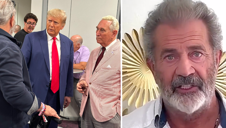 President Trump meets with Mel Gibson to discuss ways to eliminate elite pedophilia